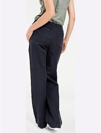 Pantalon - taille courte - helline