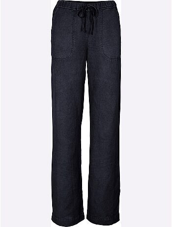 Pantalon - taille courte - helline