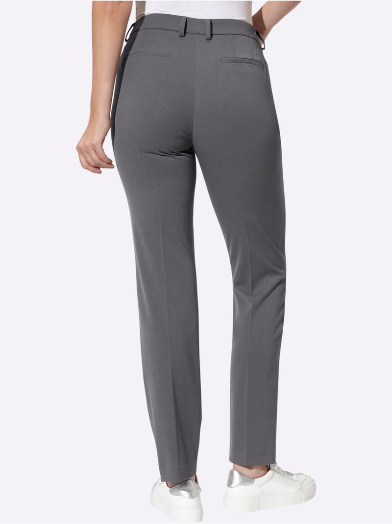Pantalon - taille courte - helline gris anthracite - Kiabi