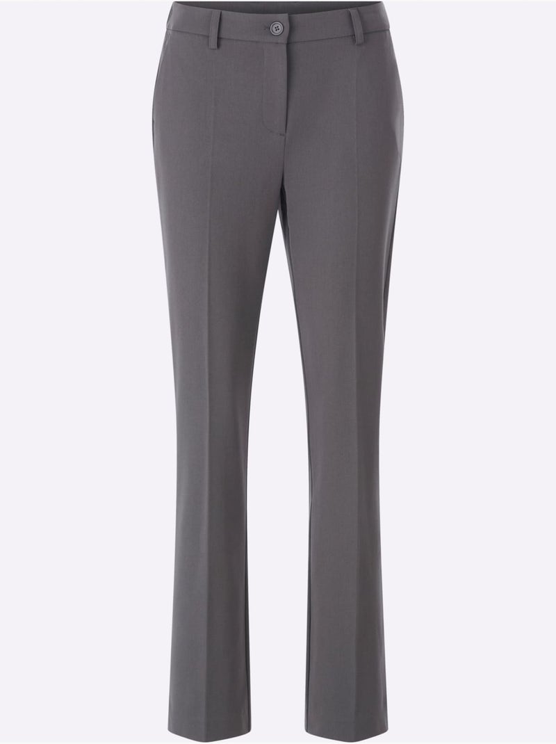 Pantalon - taille courte - helline gris anthracite - Kiabi