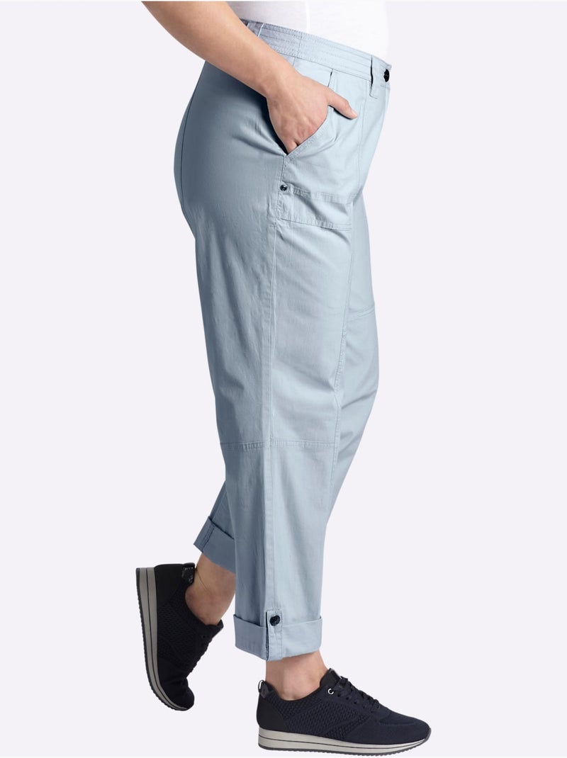 Pantalon - Taille Standard - Sheego Bleu clair - Kiabi