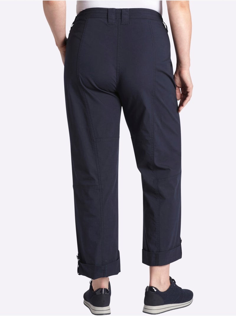 Pantalon - Taille Standard - Sheego Bleu foncé - Kiabi