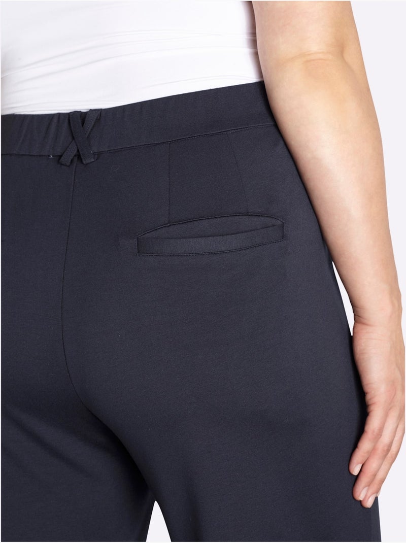 Pantalon - Taille Standard - Sheego Bleu foncé - Kiabi