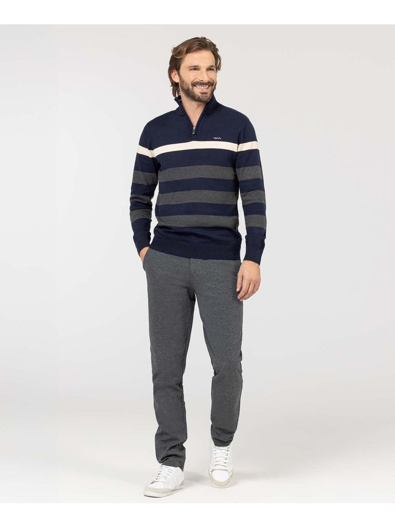 Pantalon - Terre de Marins Gris - Kiabi