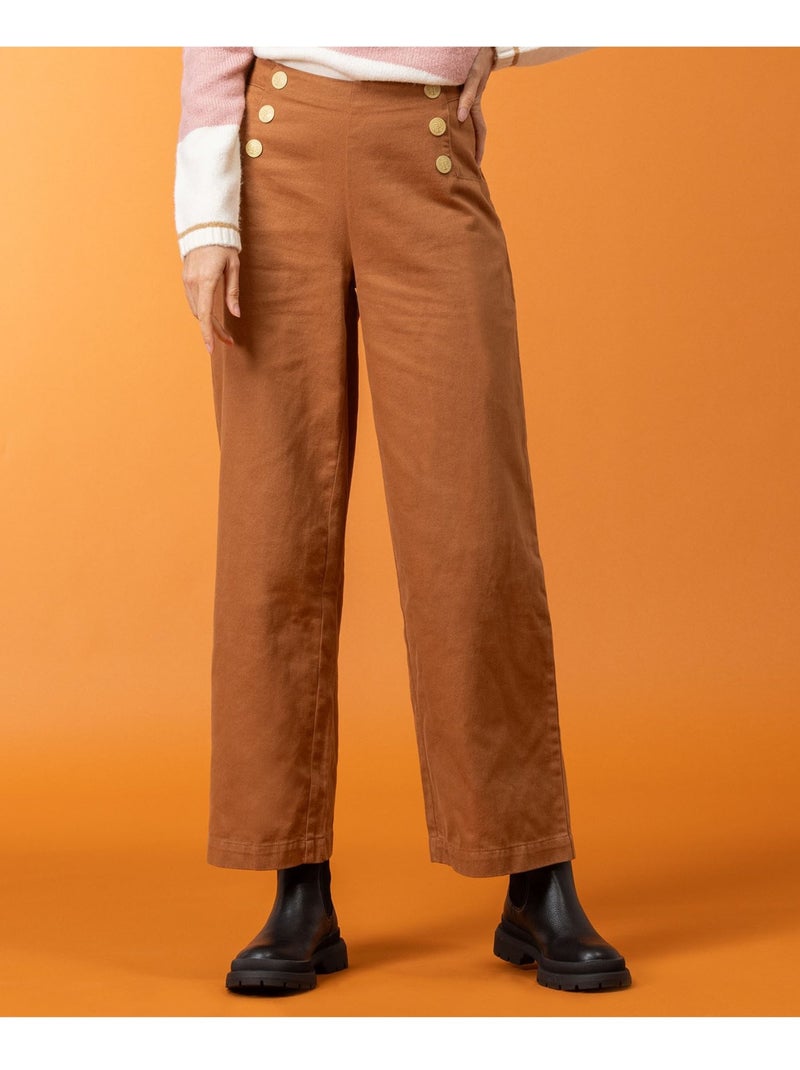 Pantalon - Terre de Marins Marron - Kiabi
