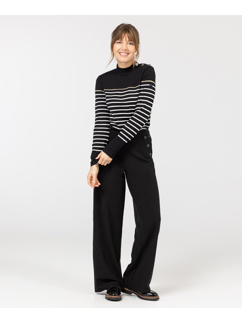Pantalon - Terre de Marins Noir - Kiabi