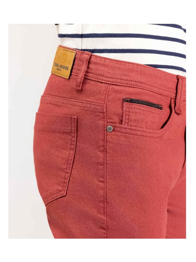 Pantalon - Terre de Marins Rouge - Kiabi