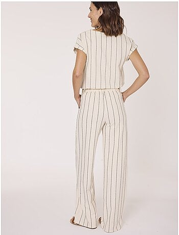 Pantalon 100% coton - Terre de Marins