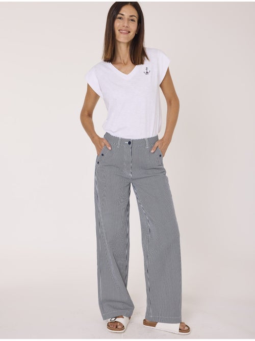 Pantalon 100% coton - Terre de Marins - Kiabi