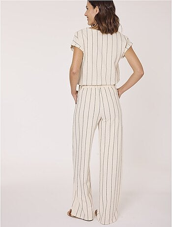 Pantalon 100% coton - Terre de Marins