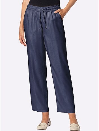 Pantalon 100% Viscose - Taille Courte - Witt