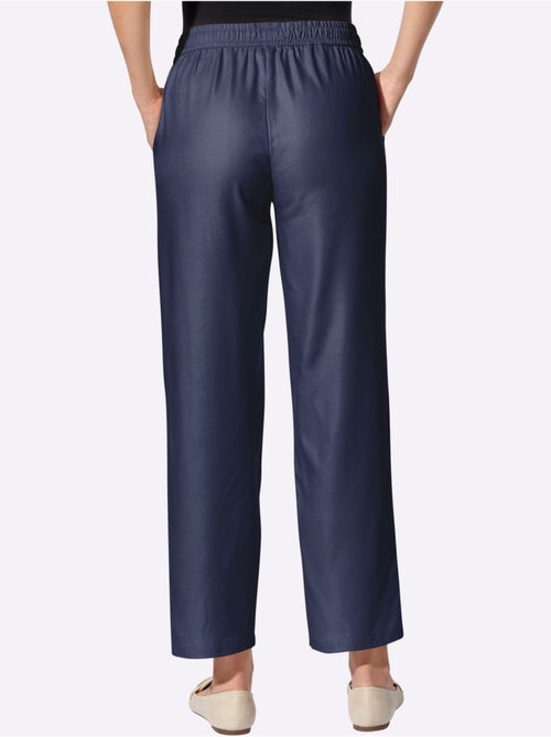 Pantalon 100% Viscose - Taille Courte - Witt - Kiabi Pantalon 100% Viscose - Taille Courte - Witt - Kiabi