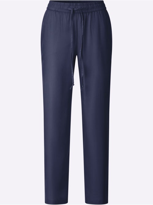 Pantalon 100% Viscose - Taille Courte - Witt - Kiabi Pantalon 100% Viscose - Taille Courte - Witt - Kiabi