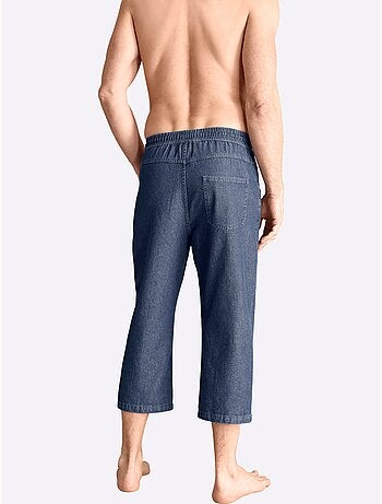 Pantalon 3/4 Ceinture élastique Confortable - Taille Standard - Moda Vilona