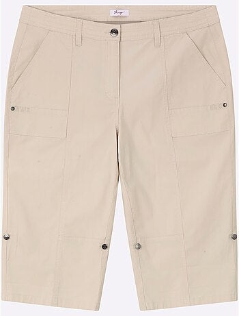Pantalon 3/4 Retroussable - Taille Standard - Sheego