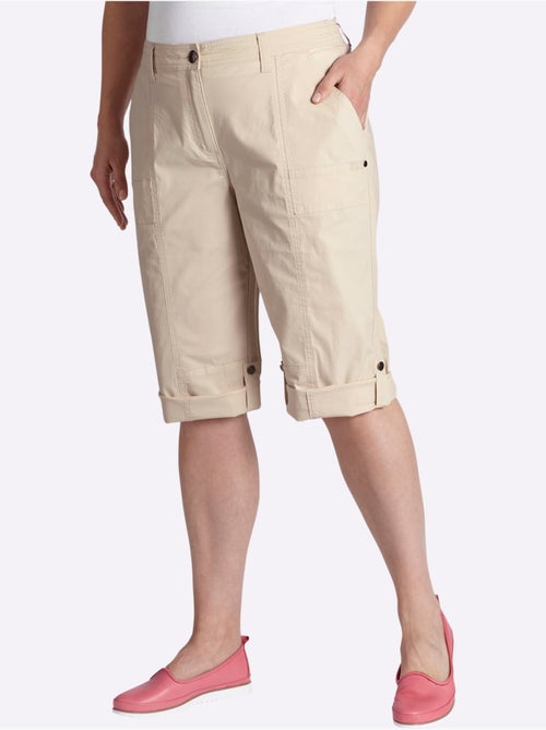 Pantalon 3/4 Retroussable - Taille Standard - Sheego - Kiabi