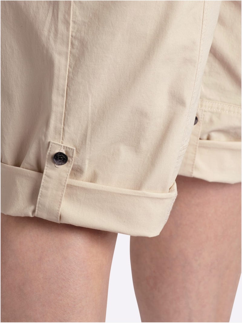 Pantalon 3/4 Retroussable - Taille Standard - Sheego Sable - Kiabi