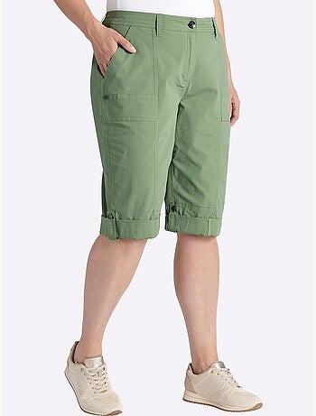 Pantalon 3/4 Retroussable - Taille Standard - Sheego