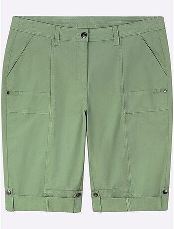 Pantalon 3/4 Retroussable - Taille Standard - Sheego