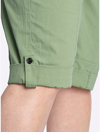 Pantalon 3/4 Retroussable - Taille Standard - Sheego