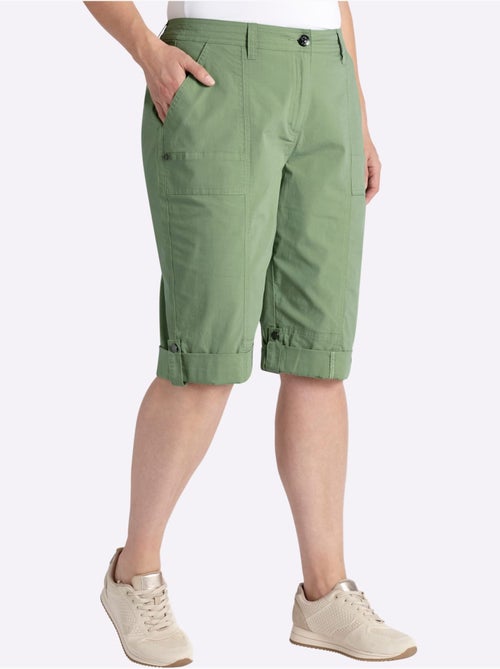 Pantalon 3/4 Retroussable - Taille Standard - Sheego - Kiabi