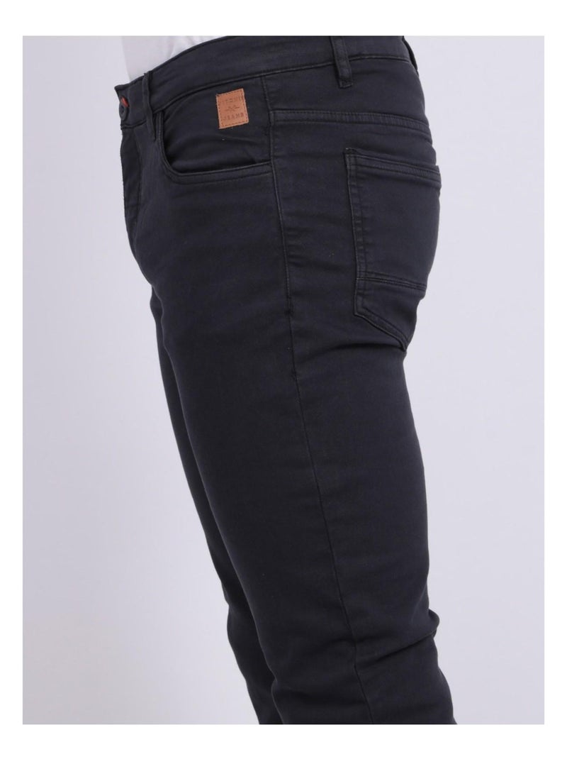 Pantalon 5 poches CANDELO Bleu marine - Kiabi