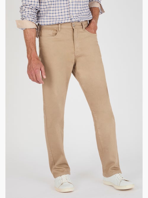 Pantalon 5 poches coupe droite - Damart - Kiabi