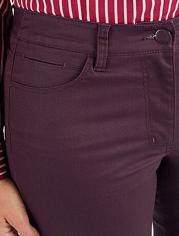 Pantalon 5 poches enduit - Damart
