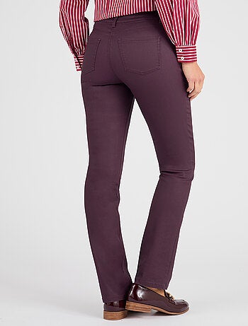 Pantalon 5 poches enduit - Damart