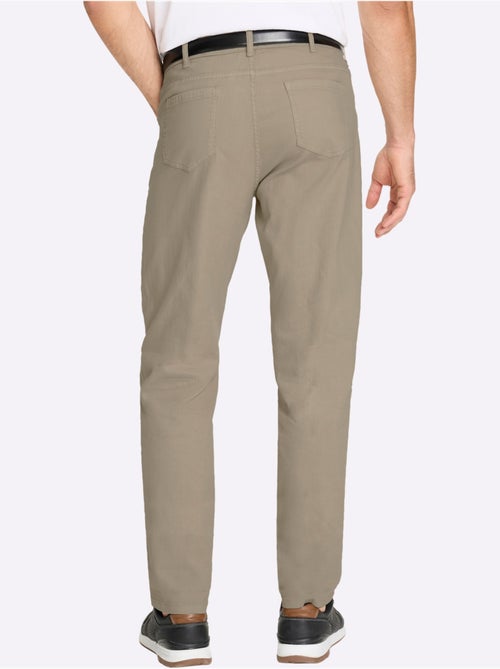 Pantalon 5 Poches Finition De L'ourlet Tendance - Taille Moyenne - Witt - Kiabi
