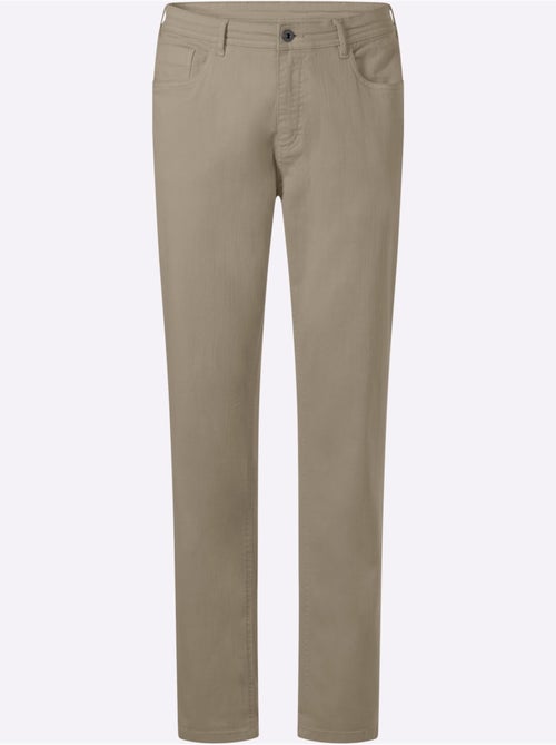 Pantalon 5 Poches Finition De L'ourlet Tendance - Taille Moyenne - Witt - Kiabi