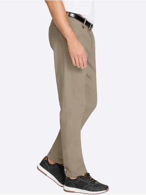 Pantalon 5 Poches Finition De L'ourlet Tendance - Taille Moyenne - Witt - Kiabi
