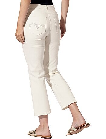 Pantalon 5 Poches Jolies Pierres Brillantes Fantaisie - Taille Standard - helline