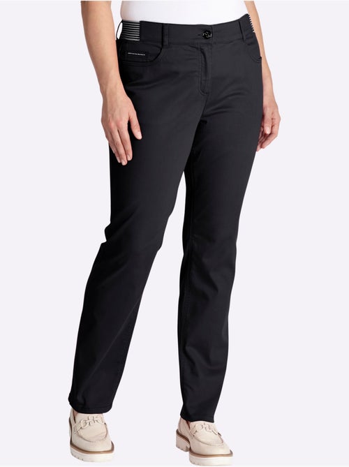 Pantalon 5 Poches Pour Les Cuisses Très Fortes - Taille Standard - Sheego - Kiabi