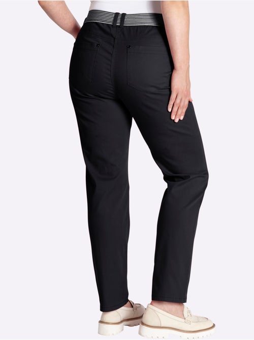 Pantalon 5 Poches Pour Les Cuisses Très Fortes - Taille Standard - Sheego - Kiabi