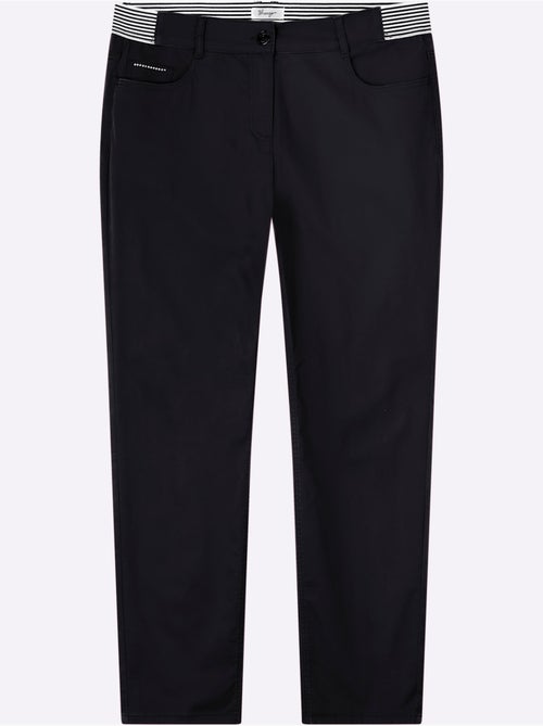 Pantalon 5 Poches Pour Les Cuisses Très Fortes - Taille Standard - Sheego - Kiabi