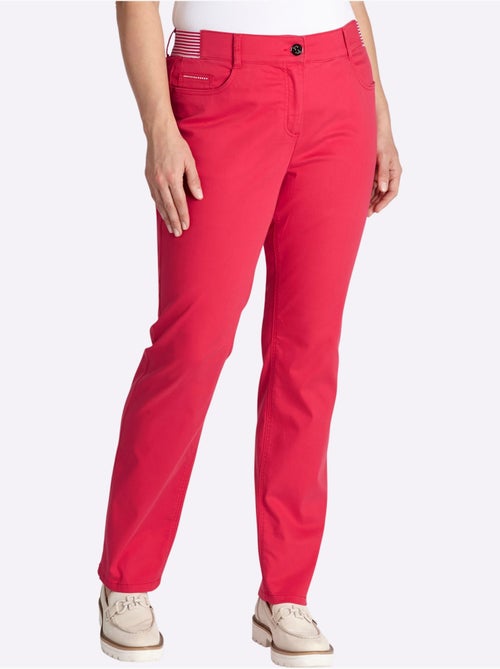 Pantalon 5 Poches Pour Les Cuisses Très Fortes - Taille Standard - Sheego - Kiabi