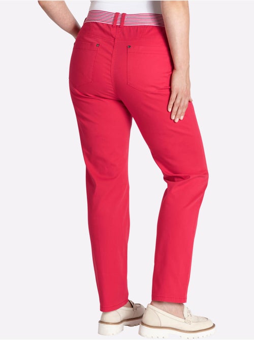 Pantalon 5 Poches Pour Les Cuisses Très Fortes - Taille Standard - Sheego - Kiabi