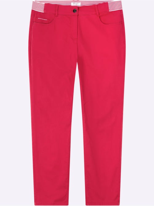 Pantalon 5 Poches Pour Les Cuisses Très Fortes - Taille Standard - Sheego - Kiabi