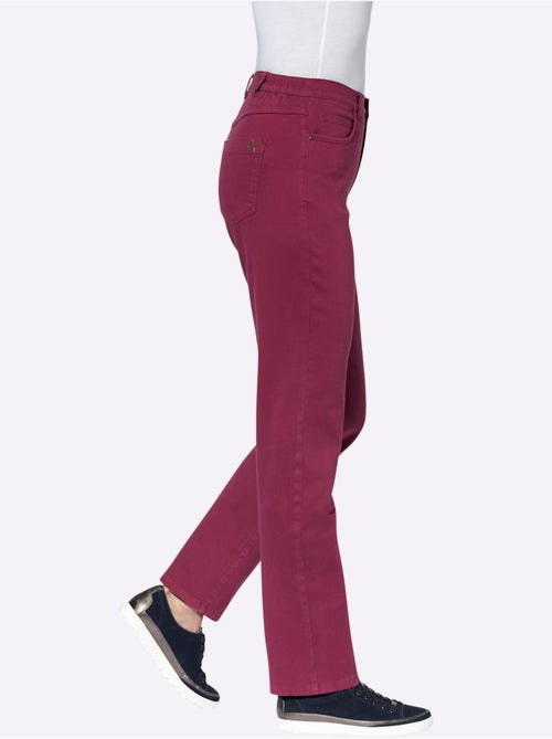Pantalon 5 Poches Qualité Extensible - Taille Courte - Moda Vilona - Kiabi Pantalon 5 Poches Qualité Extensible - Taille Courte - Moda Vilona - Kiabi