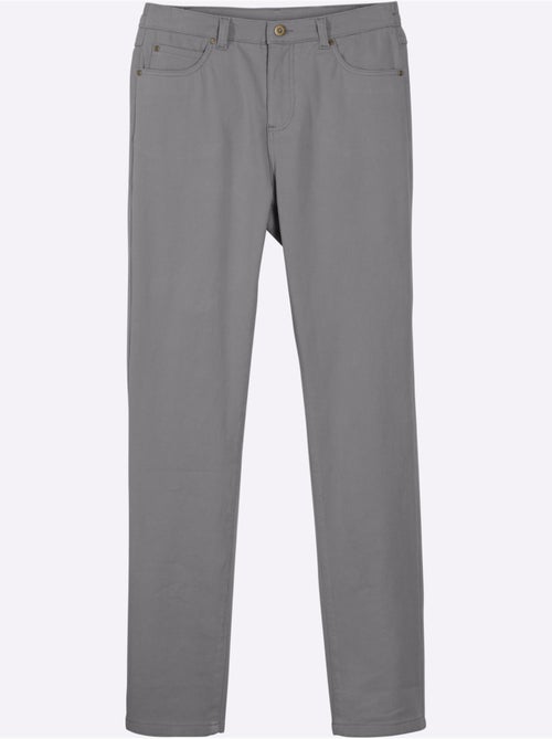 Pantalon 5 Poches Qualité Extensible - Taille Courte - Moda Vilona - Kiabi Pantalon 5 Poches Qualité Extensible - Taille Courte - Moda Vilona - Kiabi