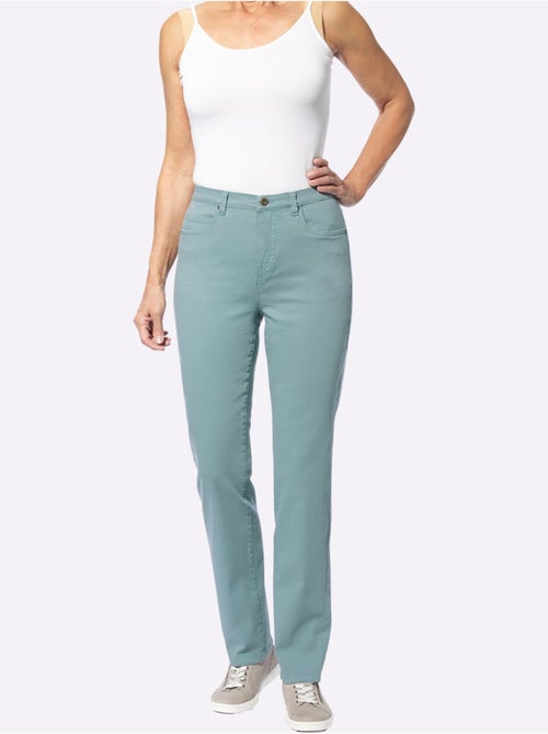 Pantalon 5 Poches qualité extensible - Taille Standard - Moda Vilona - Kiabi Pantalon 5 Poches qualité extensible - Taille Standard - Moda Vilona - Kiabi