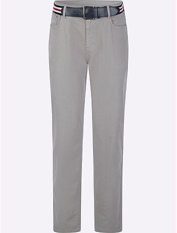 Pantalon 5 Poches Qualité Twill - Taille Standard - Moda Vilona
