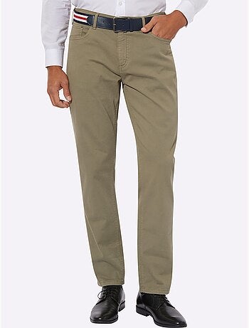 Pantalon 5 Poches Qualité Twill - Taille Standard - Moda Vilona