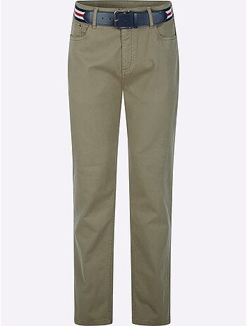 Pantalon 5 Poches Qualité Twill - Taille Standard - Moda Vilona