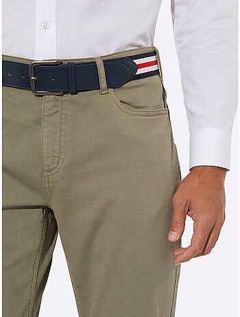Pantalon 5 Poches Qualité Twill - Taille Standard - Moda Vilona