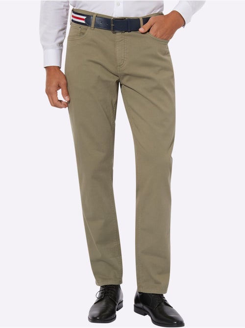 Pantalon 5 Poches Qualité Twill - Taille Standard - Moda Vilona - Kiabi