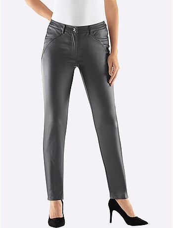 Pantalon 5 poches qualité viscose extensible souple - taille standard - helline