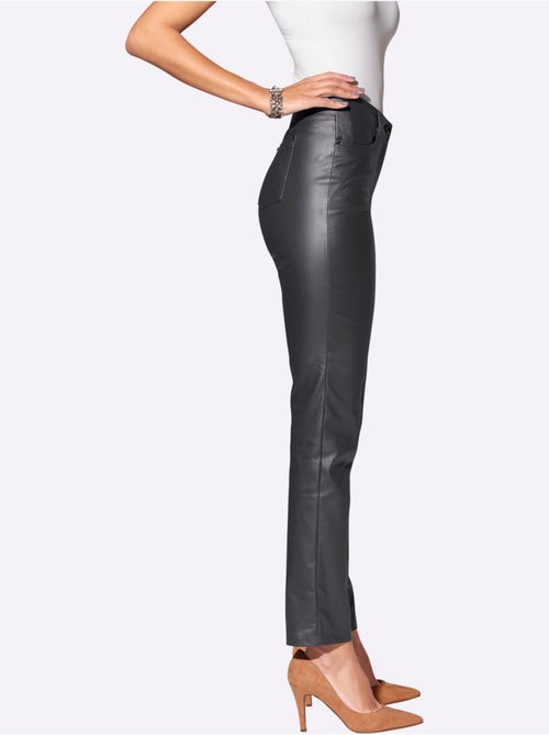Pantalon 5 poches qualité viscose extensible souple - taille standard - helline - Kiabi