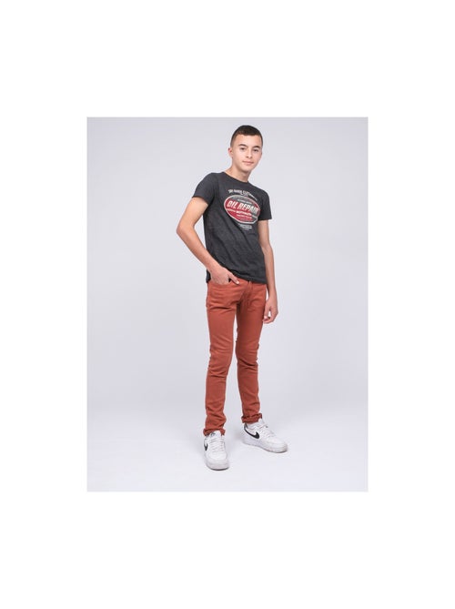 Pantalon 5 poches VAAS garçon - Kiabi